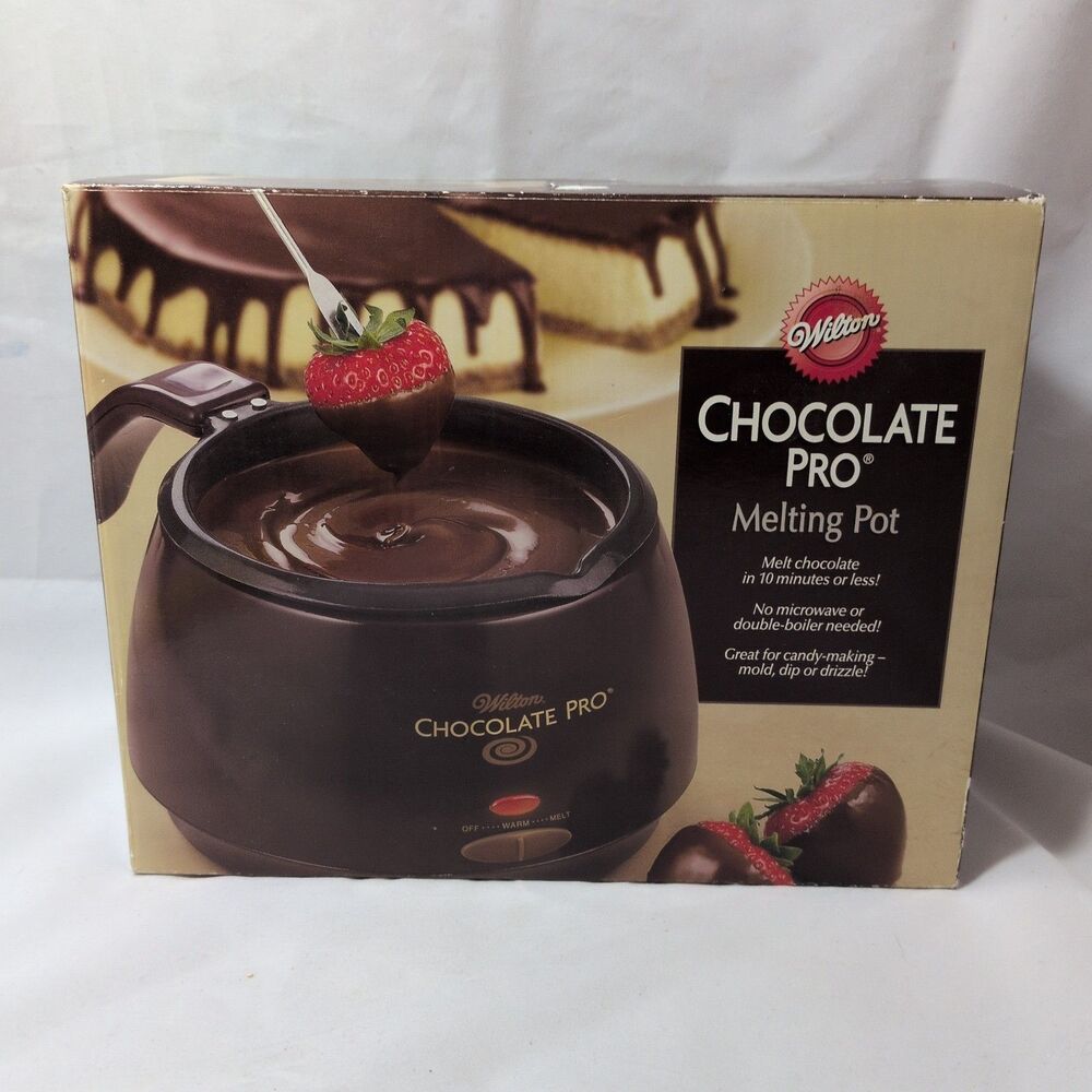 Wilton Chocolate Pro Electric Melting Pot for Chocolate, Brown